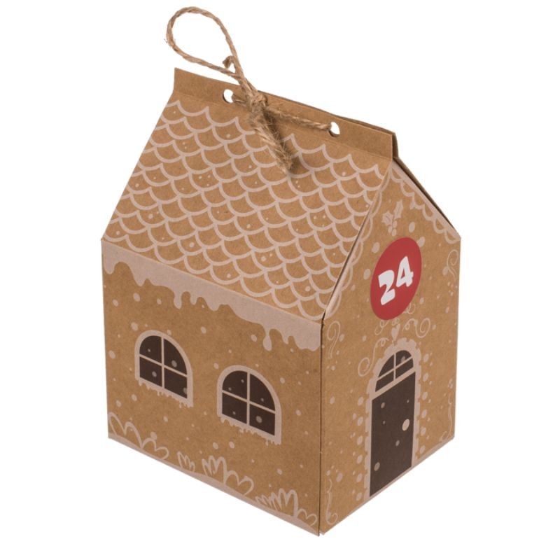 Adventskalender basteln Häuser
