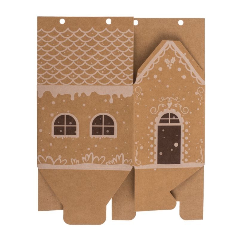 Adventskalender basteln Häuser