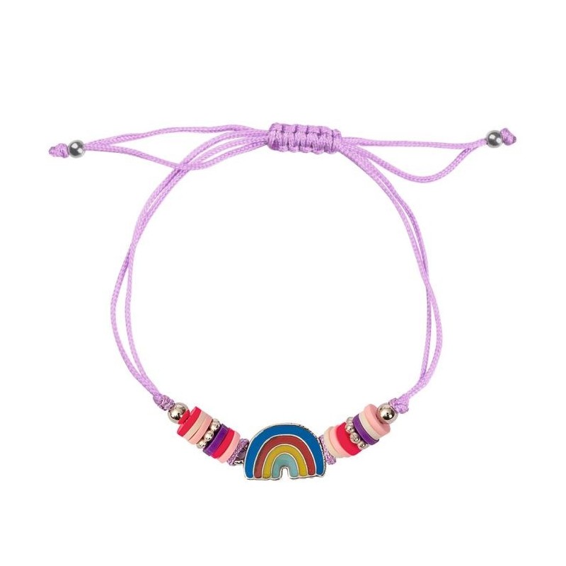 Stimmungsarmband Sternenstaub Regenbogen