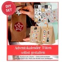Adventskalender basteln DIY in verschiedenen Motiven