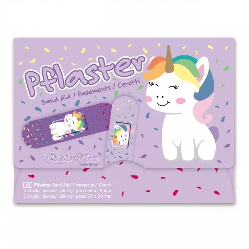 Pflasterbriefchen Einhorn