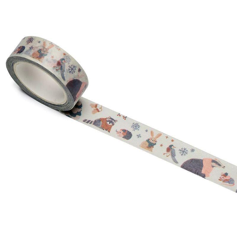 Washi Tape Mützen und Schals