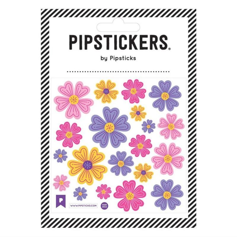 Sticker Blumen mit Samteffekt