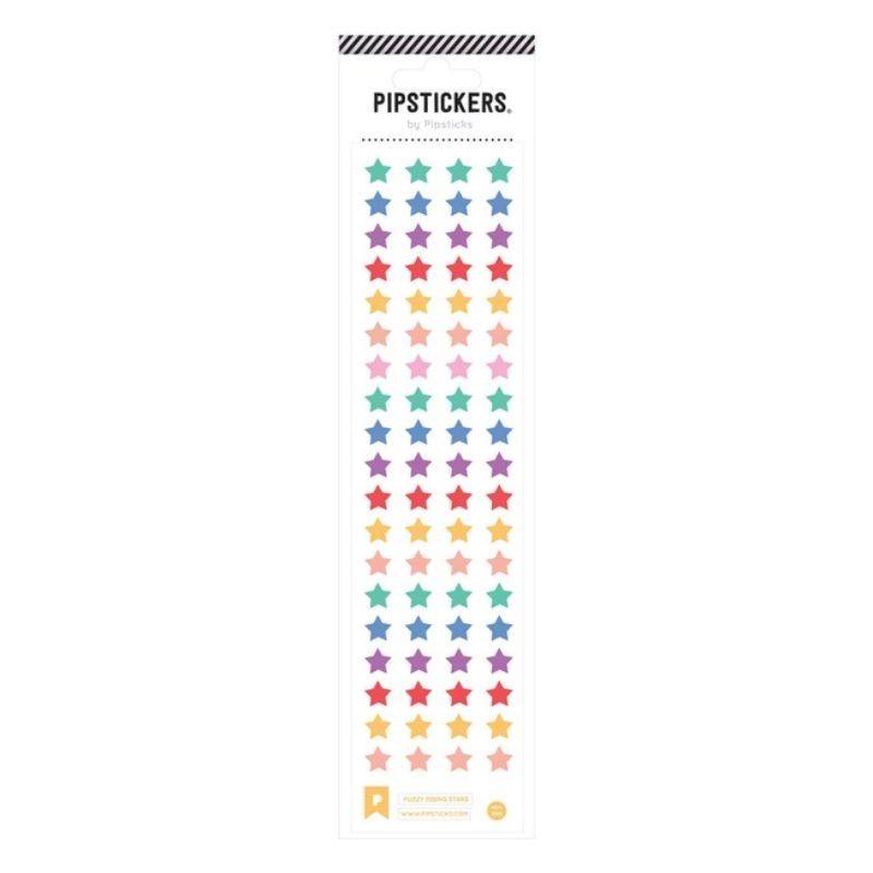 Sticker Sterne Regenbogen Samteffekt