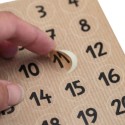 Adventskalender Zahlen Sticker Amelie
