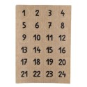 Adventskalender Zahlen Sticker Amelie