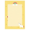 Briefpapier Set Einhorn Paula