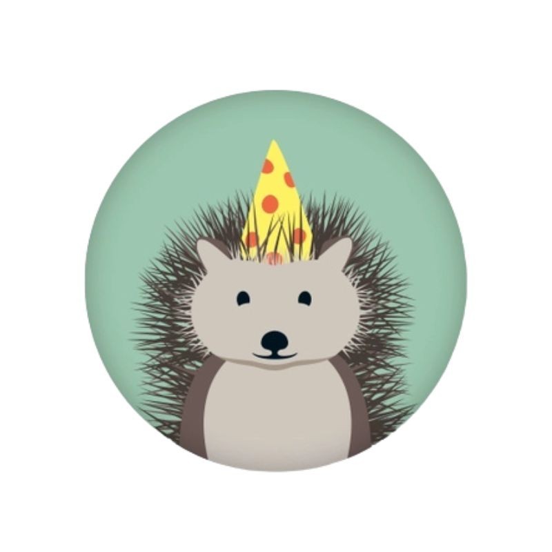 Geburtstagskarte Igel mit Magnet