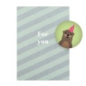 Geburtstagskarte Otter mit Magnet