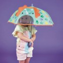 Regenschirm Dinosaurier 3D farbwechselnd bunt