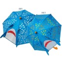 Regenschirm Hai 3D farbwechselnd bunt