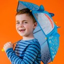 Regenschirm Hai 3D farbwechselnd bunt