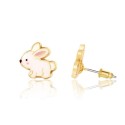 Ohrringe Ohrstecker Hase glitzer