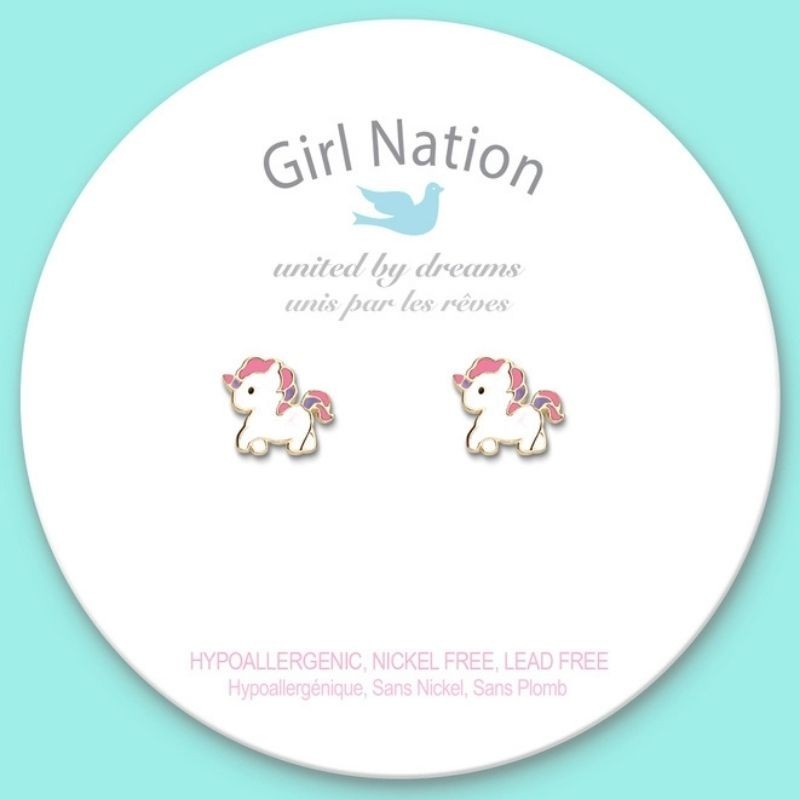 Ohrringe Ohrstecker Einhorn Cutie