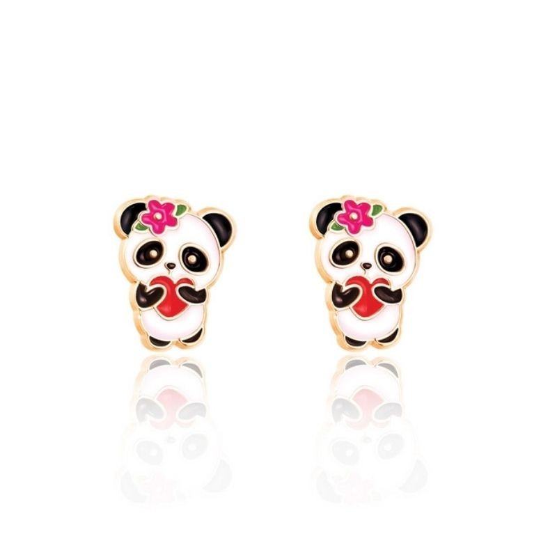 Ohrringe Ohrstecker Panda