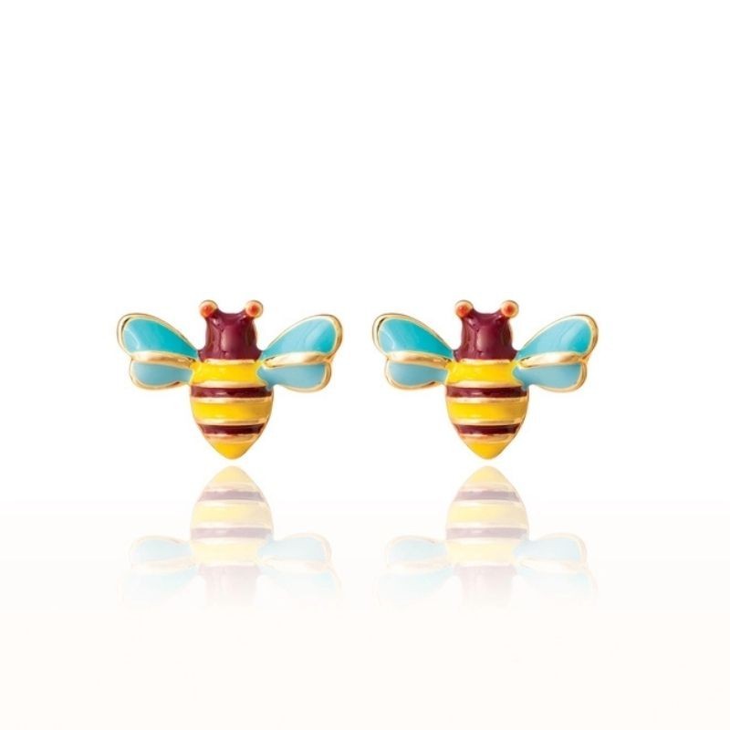 Ohrringe Ohrstecker Biene