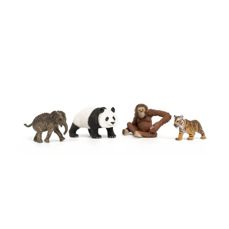 Schleich Tier Wild Life Asien Set