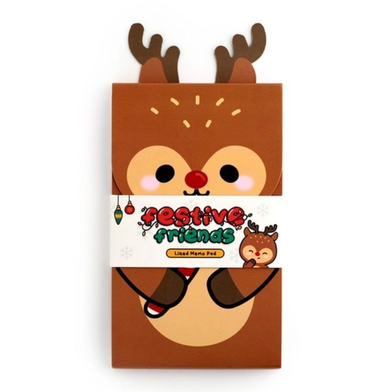 Notizblock Rentier Rudolph