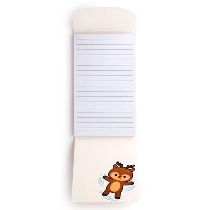 Notizblock Rentier Rudolph