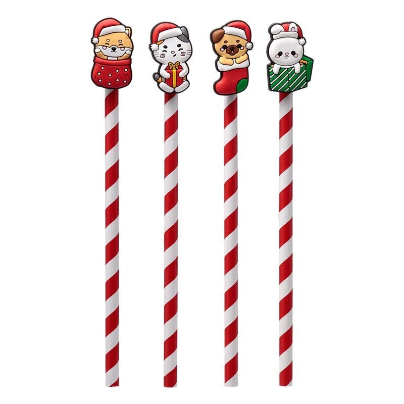 Bleistift Christmas Adoramals mit Topper