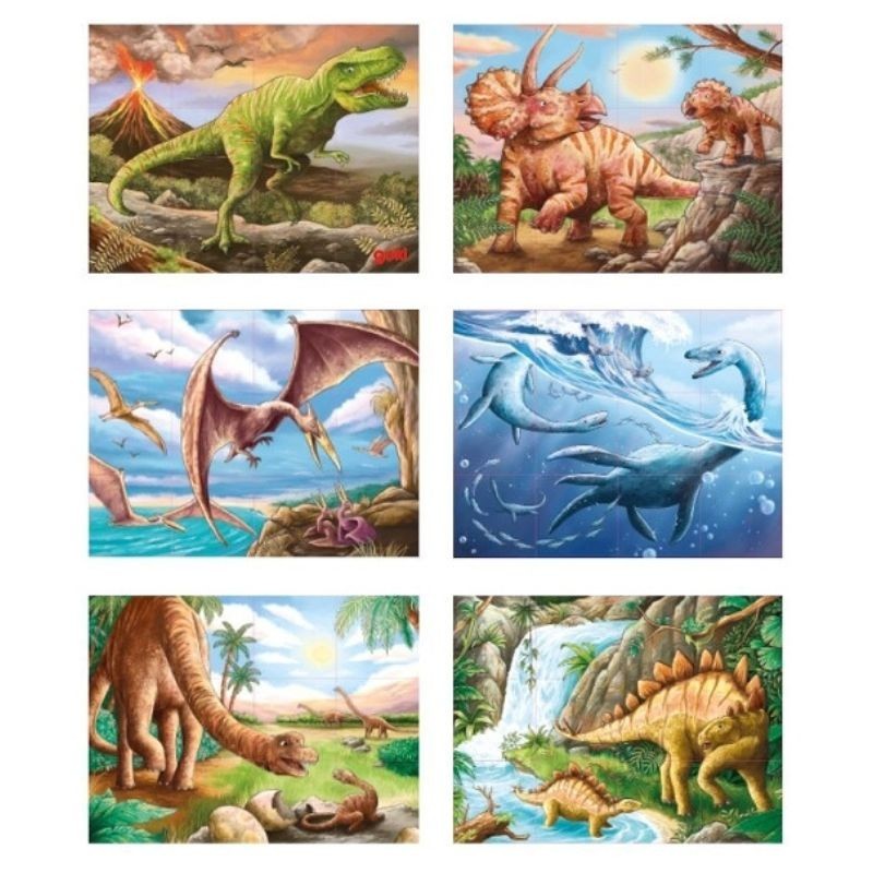 Puzzle Dinosaurier Mini
