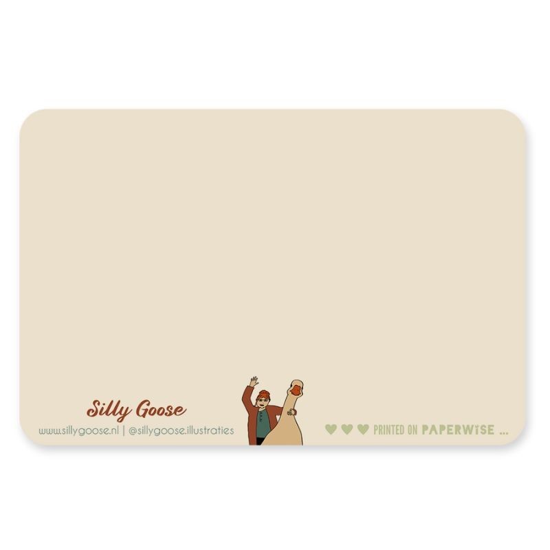 Postkarte Wal Paperwise