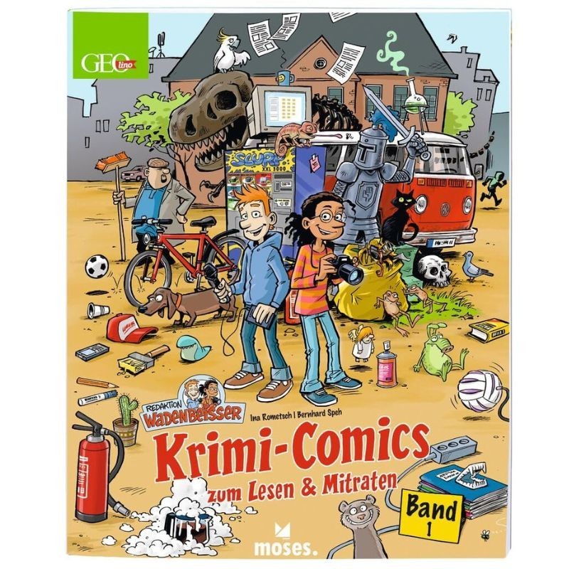 GEOlino Redaktion Wadenbeisser Krimi-Comics 1