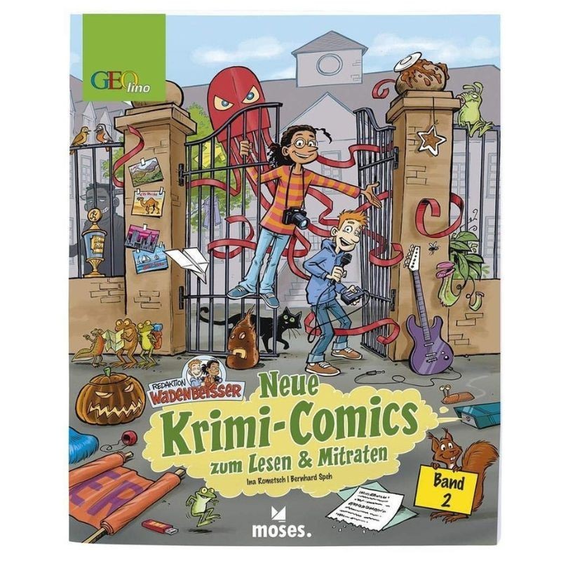 GEOlino Redaktion Wadenbeisser 2 - Krimi-Comics zum Lesen & Mitraten