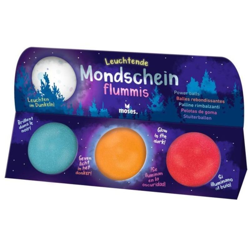 Mondscheinflummis leuchtend