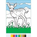 Malen nach Zahlen CreArt Tierkinder