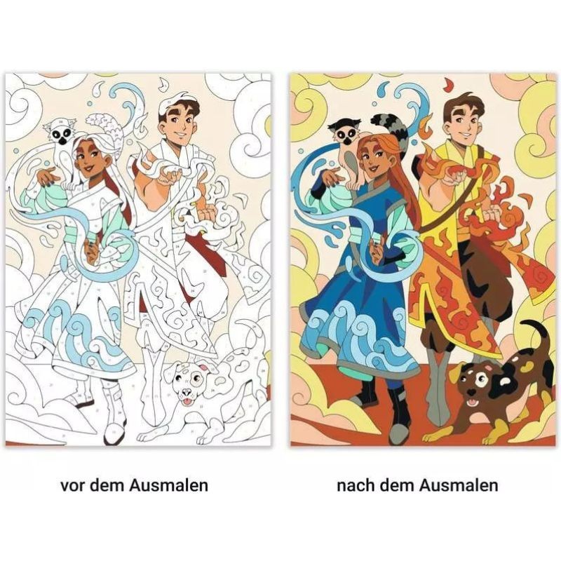 Malen nach Zahlen Soulmates