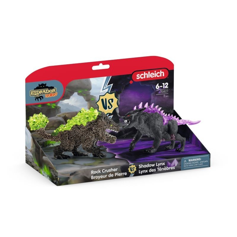 Schleich Eldrador Schattenluchs vs. Felsbrecher