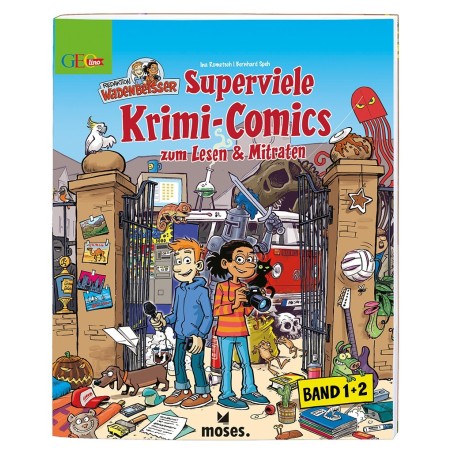 GEOlino Wadenbeisser - Superviele Krimi-Comics (Band 1 und 2)
