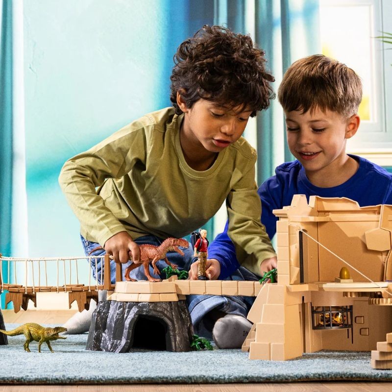 Schleich Dino Tempel-Eroberung Mega-Set