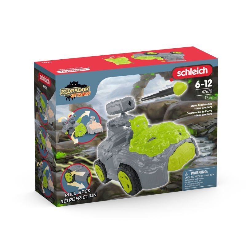 Schleich Eldrador Stein-Crashmobil mit Mini Creature
