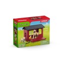 Schleich Tier Hundehütte mit Goldenretrievern