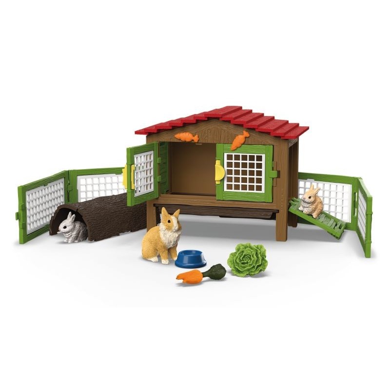 Schleich Tier Kaninchenstall