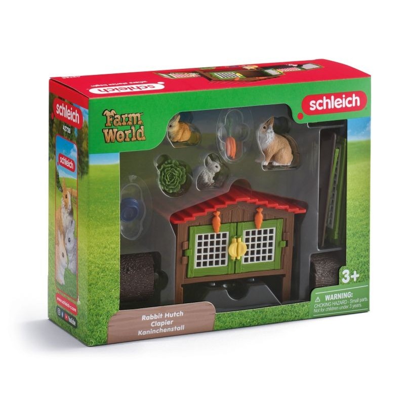Schleich Tier Kaninchenstall