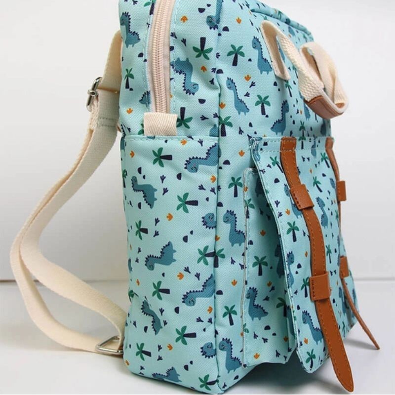 Kinderrucksack Dino blau