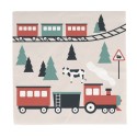 Servietten Eisenbahn