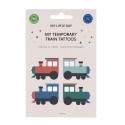 Kindertattoo Set Eisenbahn