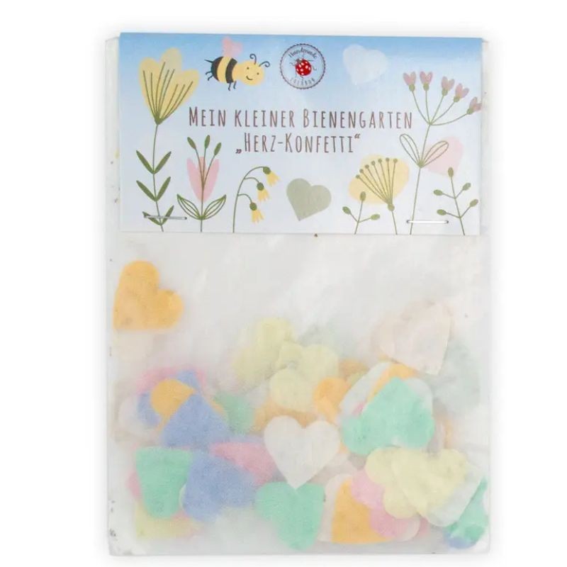 Mein kleiner Bienengarten Samenpapier