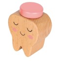 Zahndose Milchzahn pink