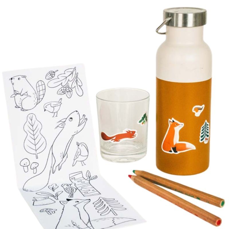 Wasserfeste Sticker Waldtiere