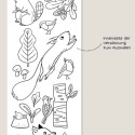 Wasserfeste Sticker Waldtiere