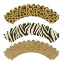 Cupcake Topper & Wrapper Savanne