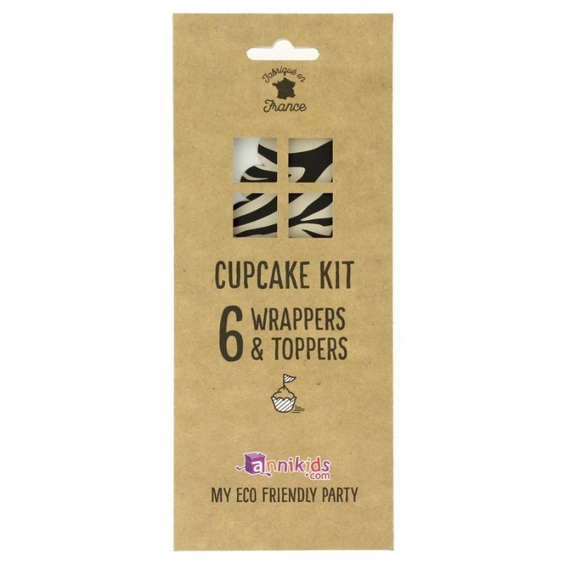 Cupcake Topper & Wrapper Savanne
