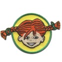 Bügelbild Aufnäher Patch Pippi Langstrumpf