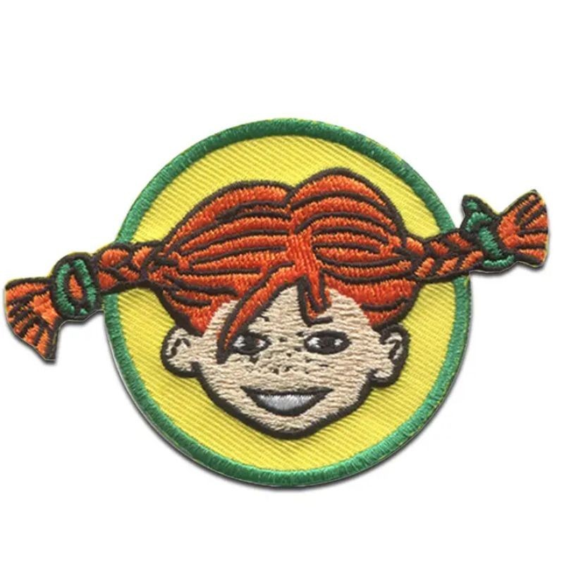 Bügelbild Aufnäher Patch Pippi Langstrumpf