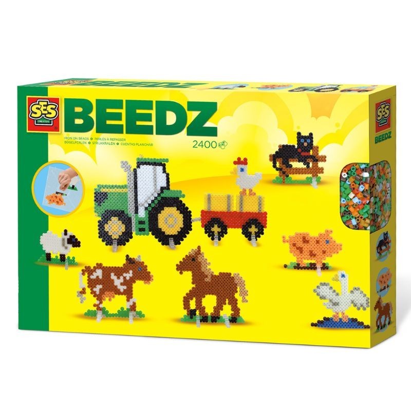 Bügelperlen Set Bauernhof